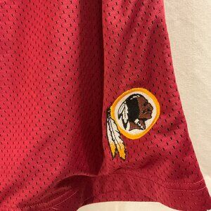 Redskins Authentic Reebok NFL On Field Gear Shorts Drawstring, Burgundy SZ Large
